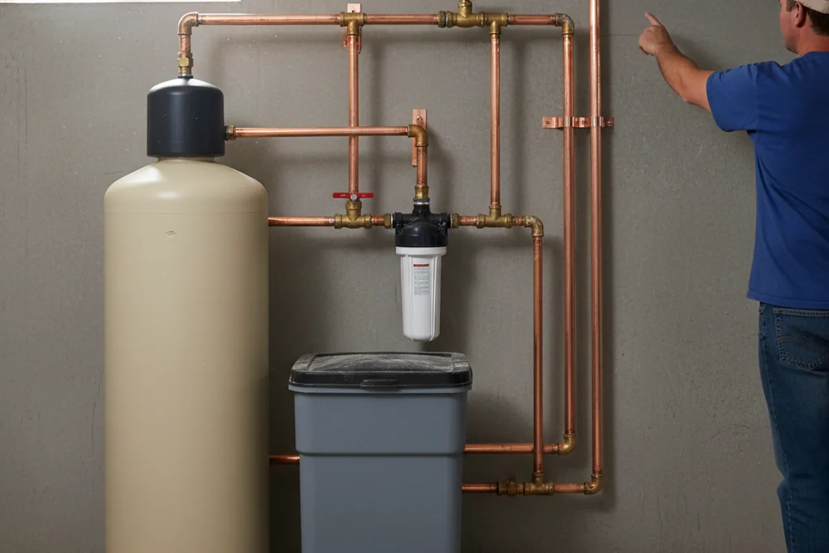 Whole-house water treatment system installed in Parlin